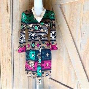 DVF Vintage Mini Julian Wrap Dress